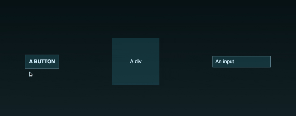 Creating a dynamic radial ripple effect on hover with CSS/JS Hero image